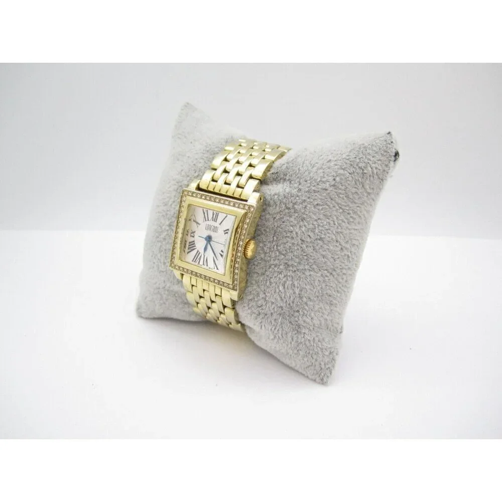 Women Lanciani‎ Quartz WR Analog 24mm Dial Tank Roman Watch (G945) 